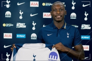 米兰体育-穆阿尼：能加盟热刺这样一家伟大的俱乐部，我感到非常开心和自豪